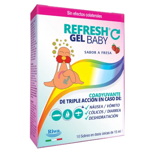 REFRESH BABY PREBIOTICO Y PROBIOTICO GEL ORAL SOBRE 15ML
